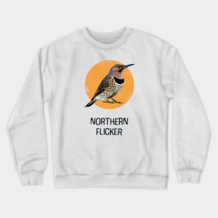 Northern Flicker Bird Crewneck Sweatshirt